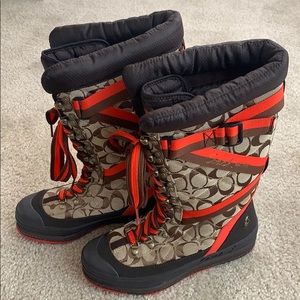 COACH Winter Boot Women sz 7.5